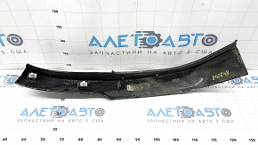Накладка арки крыла задняя левая задняя Jeep Cherokee KL 19-22 на бампер, черная, трещина в крепление