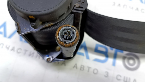 Водительский ремень безопасности Kia Sorento 16-20 темно-серый, ржавчина, контакт с водой, рабочий
