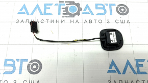 Микрофон в потолке задний Jeep Cherokee KL 14-21 с черной накладкой