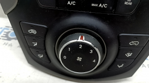 Управление климат-контролем Hyundai Santa FE Sport 17-18 рест manual, царапины, полез хром