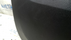 Ornamente ușă față stânga VW Tiguan 18-20 negru, cu tweeter, cotiera din piele, inserție din piele gri, cu mâner, zgârieturi
