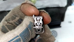 Tapițerie scaun șofer Jeep Cherokee KL 19-23 piele neagră, perforată, încălzită, lovită