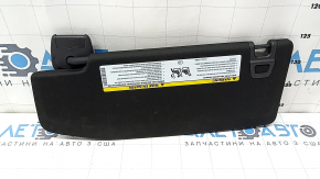 Козырек правый Jeep Grand Cherokee WL 21-26 черный, с подсветкой, без крючка, под чистку
