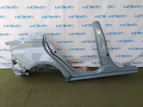 Четверть крыло задняя правая Toyota Prius 50 19-22 под BSM, отпилена, с центральной стойкой, зеленая, тычка