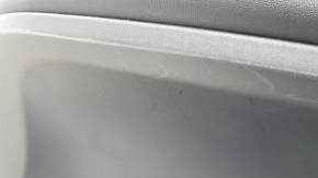 Водительское сидение Jeep Grand Cherokee WL 21-23 с airbag, электрическое, подогрев, кожа черная с перфорацией, под чистку, царапины на спинке