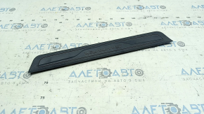 Ornamente prag față stânga exterior Hyundai Santa FE Sport 13-18 negru, zgârieturi