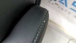 Сидение 2 ряда правое Jeep Grand Cherokee WL 21-26 механическое, кожа черная с перфорацией, long, под химчистку, царапина