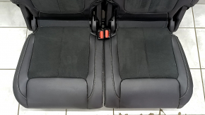 Сидение 3 ряда в сборе Jeep Grand Cherokee WL 21-23 механическое, кожа черная с перфорацией, Long, под чистку