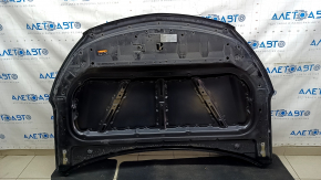 Капот голый Hyundai Santa FE Sport 13-18 черный S3B, сталь, тычка, прижат, песок