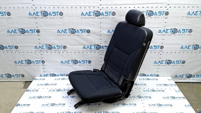 Scaune spate, rândul 3, stânga, Kia Sorento 16-20, tapițerie neagră din material textil, curățabil chimic