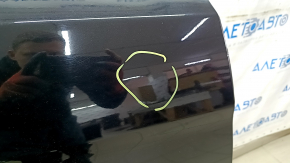 Дверь в сборе задняя правая Hyundai Santa FE Sport 13-18 черный S3B, тычка, примята