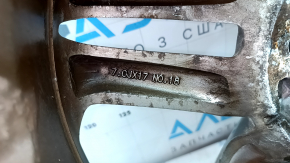 Диск колесный R17X7j Hyundai Santa FE Sport 17-18 рест легкая бордюрка