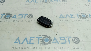 Ключ Hyundai Santa FE Sport 17-18 4 кнопки, потерт