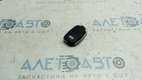 Ключ Hyundai Santa FE Sport 17-18 4 кнопки, потерт