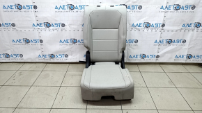 Scaune spate, rândul 2, dreapta, VW Tiguan 18-21, piele gri, perforată, curățabil chimic