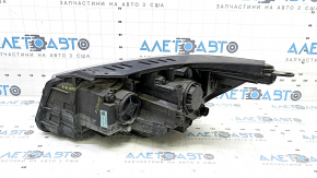 Far față stânga gol Kia Sorento 19-20 halogen + LED DRL, adaptiv cu suprapunere și elemente de fixare, pentru lustruit