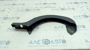 Ornament balama portbagaj stânga Mazda 3 19-24 4d fabricat în Mexic, negru, zgârieturi