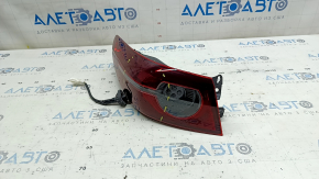 Фонарь внешний крыло левый Mazda 3 19-22 4d тип 1, микро трещины, под полировку