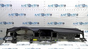 Торпедо передняя панель с AIRBAG Kia Sorento 16-20 черная, с верхней накладкой, ржавый пиропатрон
