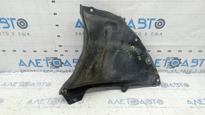 Защита переднего бампера правая Mazda 3 19-26 4d надорвана, потерта
