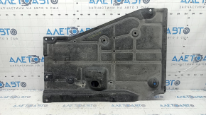 Защита днища задняя левая Mazda 3 19-26 FWD Japan built, потерта, надорвано крепление