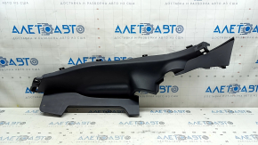 Накладка задней стойки левая нижняя Mazda 3 19-26 4d черная, Japan built, царапины