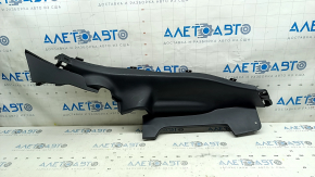 Накладка задней стойки правая нижняя Mazda 3 19-26 4d черная, Japan built, царапины