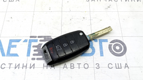 Ключ Kia Sorento 16-20 4 кнопки, потерт, вздулся хром, контакт с водой, рабочий