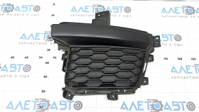 Решетка переднего бампера левая Jeep Grand Cherokee WL 21-26 long, структура
