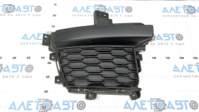 Решетка переднего бампера правая Jeep Grand Cherokee WL 21-26 long, структура