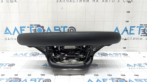 Руль голый Jeep Grand Cherokee WL 21-26 кожа черная с подогревом, с задней накладкой и пластиной сигнала