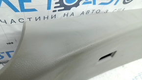 Обшивка двери багажника пластик верхняя Lexus RX300 RX330 RX350 RX400h 04-09 серая, царапины, побелел пластик