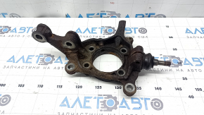 Цапфа передняя левая Subaru Outback 15-19 с шаровой, сорваны 2 болта кожуха, ржавая