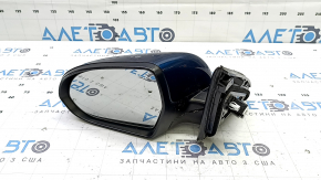 Зеркало боковое левое в сборе Kia Niro 17-22 3 пина, синий, полез лак, царапины