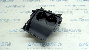 Подстаканники центальной консоли Mazda 3 19-23 Japan built черные, две части, царапины