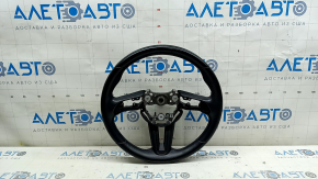 Volan fără mâner Mazda 3 19-24, piele neagră, fabricat în Japonia, cu zgârieturi