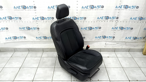 Пассажирское сидение Jeep Grand Cherokee WL 21-23 с airbag, механическое, подогрев, кожа черная с перфорацией