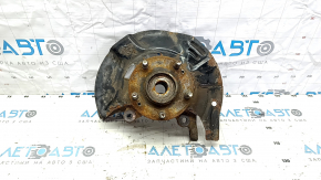 Butuc cu butuc față dreapta Hyundai Sonata 11-13 cu carcasă ruginită