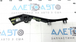 Накладка центральной консоли верхняя левая Jeep Grand Cherokee WL 21-26 черный глянец, царапины