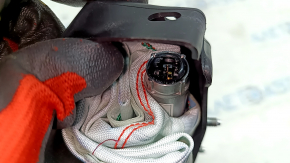 Подушка безопасности airbag левого сиденья Mazda 3 19-22 под механическое сидение