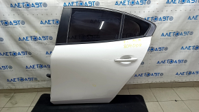 Дверь в сборе задняя левая Mazda 3 19-26 4d белый 25D, тычка