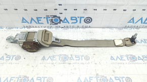 Centură de siguranță dreapta 2 rânduri Nissan Pathfinder 13-20 bej, curățabilă chimic