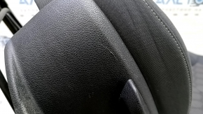 Водительское сидение Kia Niro 17-22 HEV, PHEV без AIRBAG, комбинированный серый, механическое, без подголовника, плд чистку, царапины на накладке