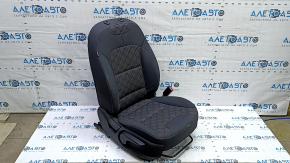 Scaun pasager Kia Niro 17-22 HEV, PHEV fără AIRBAG, gri combinat, mecanic, fără tetieră, curățare pld, zgârieturi pe căptușeală