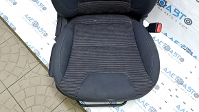 Scaun pasager Kia Niro 17-22 HEV, PHEV fără AIRBAG, gri combinat, mecanic, fără tetieră, curățare pld, zgârieturi pe căptușeală