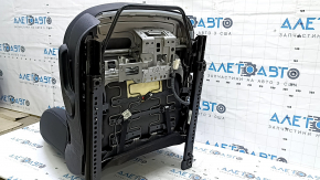 Scaun pasager Kia Niro 17-22 HEV, PHEV fără AIRBAG, gri combinat, mecanic, fără tetieră, curățare pld, zgârieturi pe căptușeală