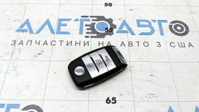 Ключ Kia Niro 17-22 HEV, PHEV Smart key, 4 кнопки, потерта эмблема