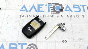 Ключ Kia Niro 17-22 HEV, PHEV Smart key, 4 кнопки, потерта эмблема