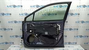Дверь в сборе передняя правая Subaru Outback 15-19 графит K6U, тычки, вмятина