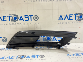 Решетка переднего бампера левая Audi A4 B8 13-16 рест
